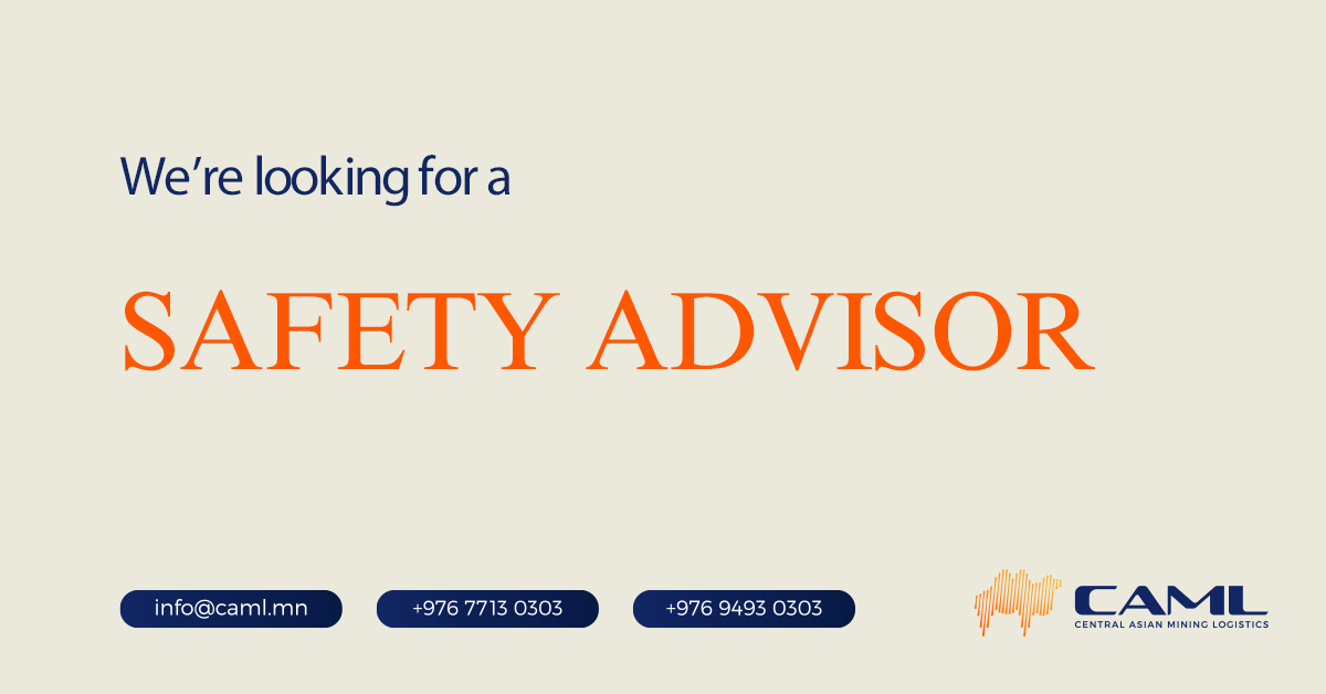 We are hiring Safety Advisor