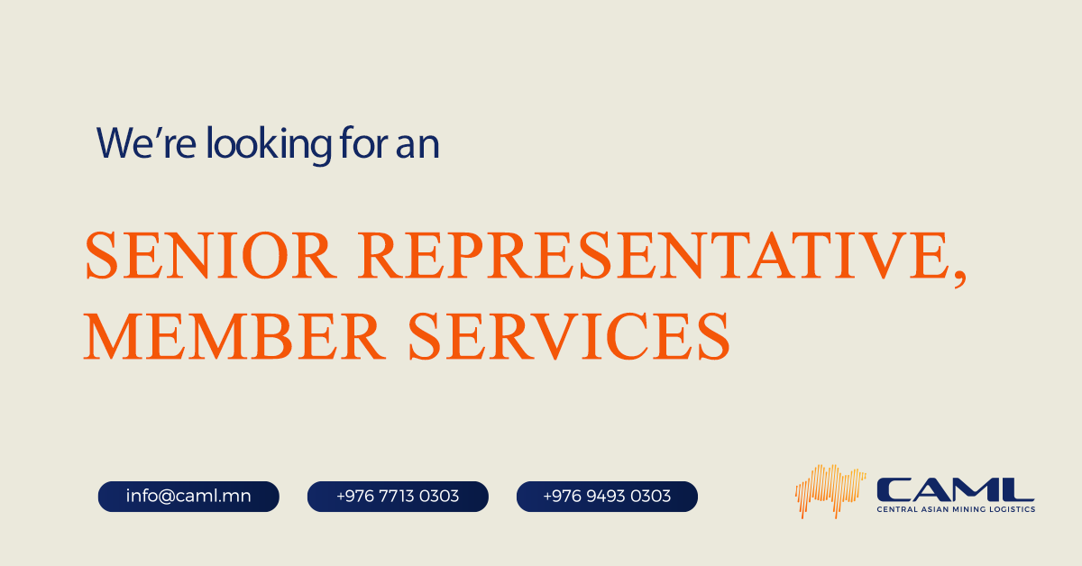 We are hiring a Senior Representative