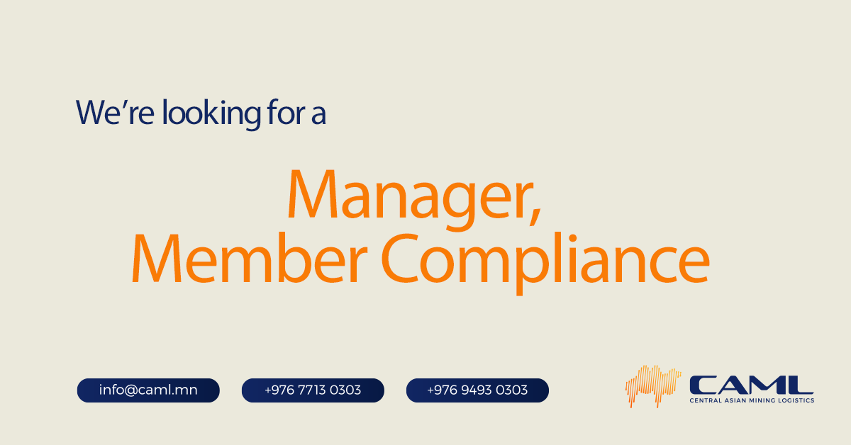 We are hiring a Manager, Member Compliance