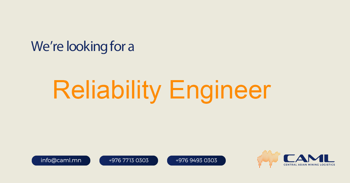 We are hiring a Reliability Engineer