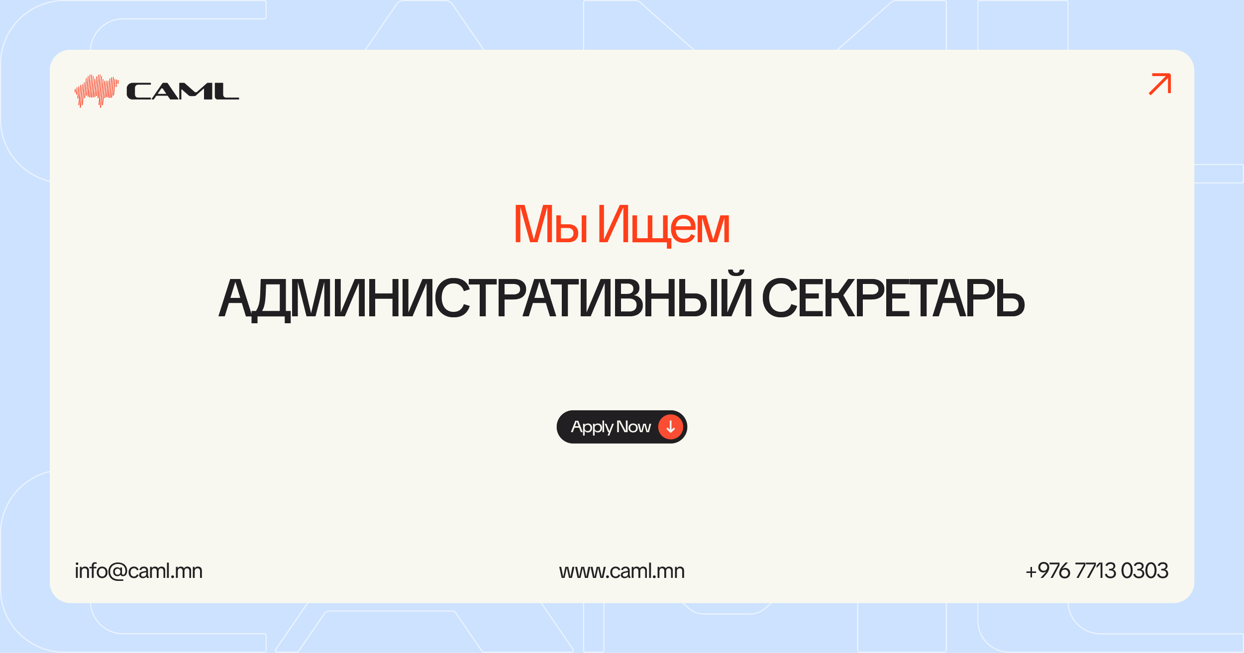 Мы Ищем АДМИНИСТРАТИВНЫЙ СЕКРЕТАРЬ.